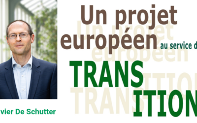 Conférence-débat avec Olivier De Schutter sur la transition