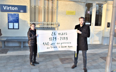 26 mars  1879 – 26 mars 2019 ** 140 ans de présence du train à Virton-St-Mard